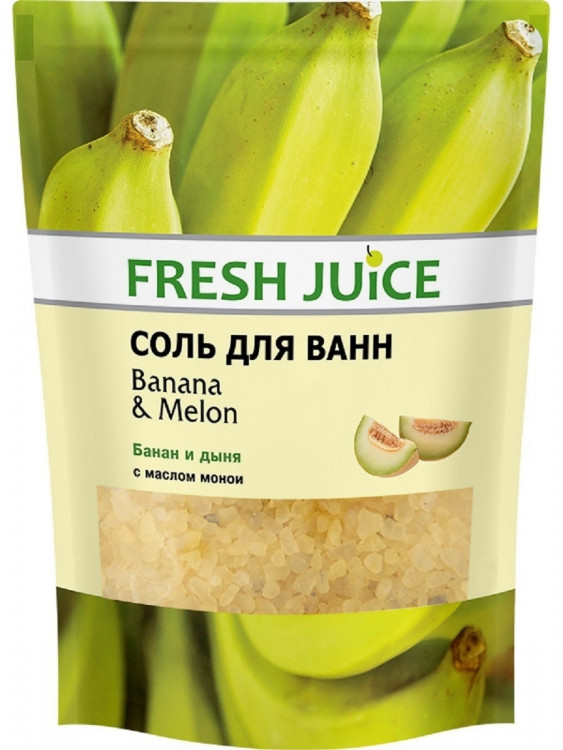 Fresh juice соль для ванн банан и дыня 500мл