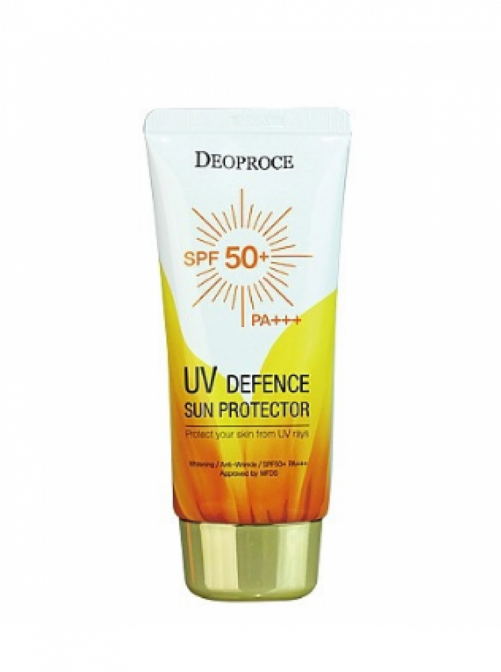 DEOPROCE крем солнцезащитный defence uv 50+spf