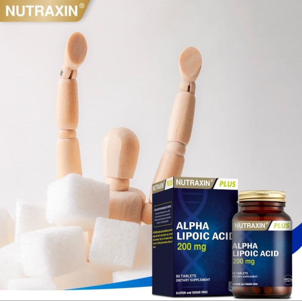 ALPHA LIPOIC ACID 200mg 60 tablet "NUTRAXIN"