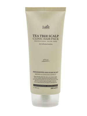 Lador/ Маска-пилинг для кожи головы с экстрактом чайного дерева Lador Tea Tree Scalp Clinic Hair Pack 200мл