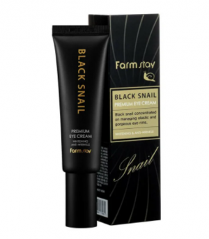 FarmStay/ Премиум-крем для кожи вокруг глаз с муцином черной улитки Black Snail Premium Eye Cream