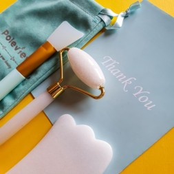 Набор 3в1 Ruby Face роллер скребок кисть