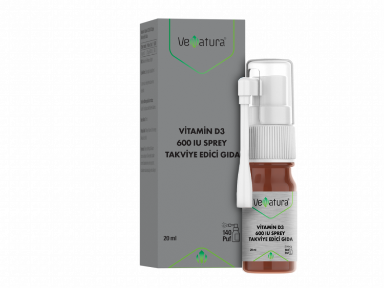 VeNatura Vitamin D3 600 IU Sprey