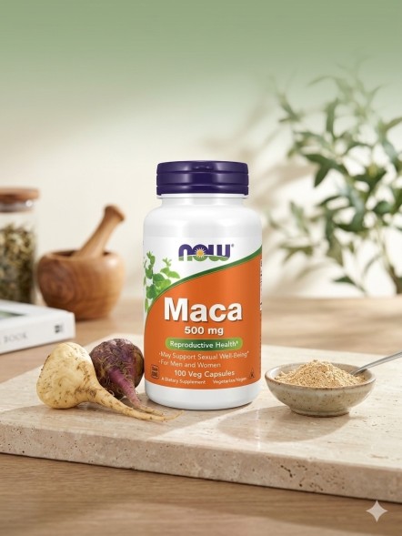 Now Maca 500mg 100cap