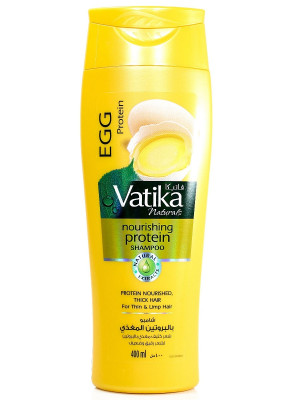 Vatika/ EGG Protein/ Яичный шампунь для ослабленных и тонких волос 400мл