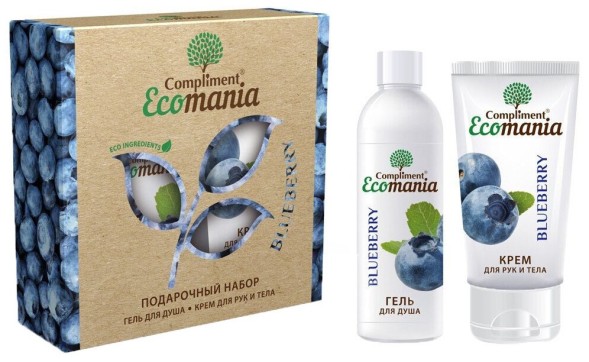 Compliment Ecomania подарочный набор blueberry