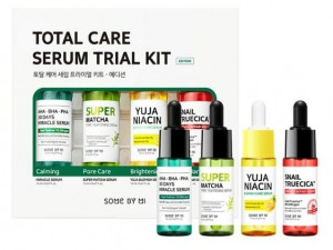 Some by mi/ Набор из 4-х сывороток в миниатюре Total Care Serum Trial Kit по 14 мл.