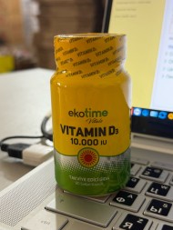 Ekotime Vitamin D3 5000iu 360soft