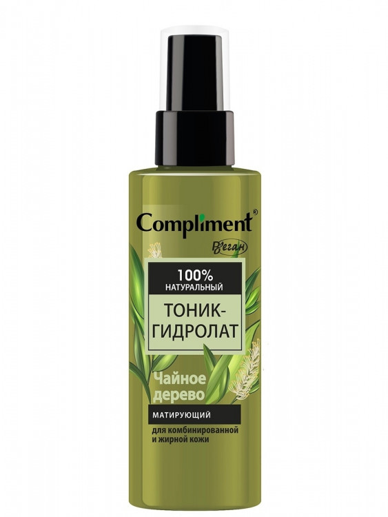 Compliment / Тоник-гидролат Чайное дерево матирующий, 150мл
