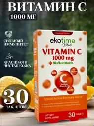 Ekotime Vital Vitamin C 1000mg 30tab