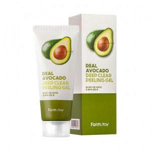 Farm Stay/ Пилинг-гель с экстрактом авокадо Real Avocado Deep Clear Peeling Gel