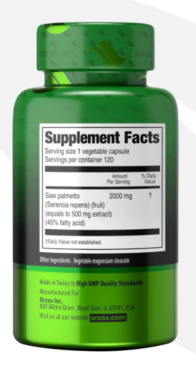 ORZAX Ocean SAW Palmetto 120cap