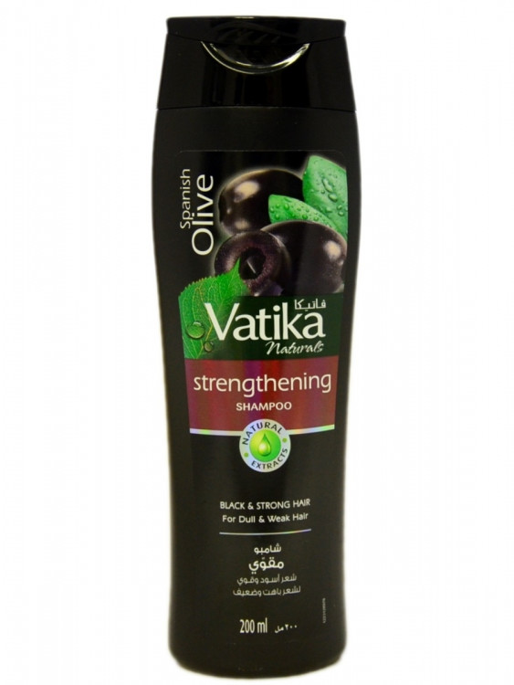 Vatika/ Spanish Olive/ Шампунь с испанской оливой 200мл