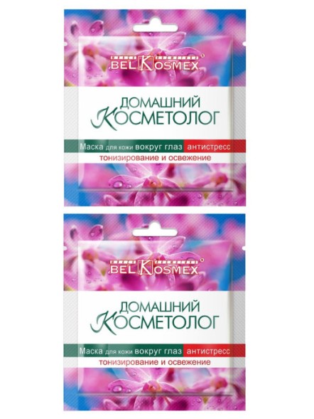 БК ДомКосмет Маска для кожи вокруг глаз Антистресс