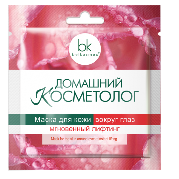 БК ДомКосмет. маска для кожи вокруг глаз Мгновенный лифтинг