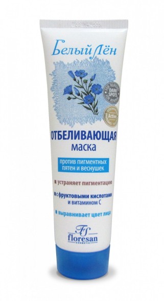 Floresan отбеливающая маска против пигментных пятен и веснушек 100мл