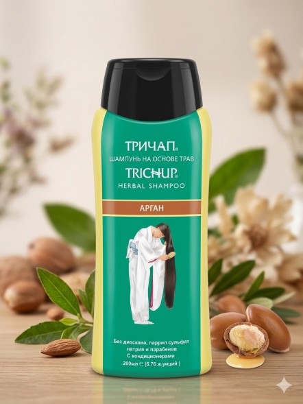 TRICHUP Шампунь Арган 200мл