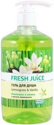Гель для душа Fresh Juice Lemongrass &amp; Vanilla, 750 мл