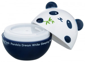 Tony Moly/ Питательная ночная маска для лица Panda's Dream White Sleeping Pack, 50 мл. / Корейская косметика