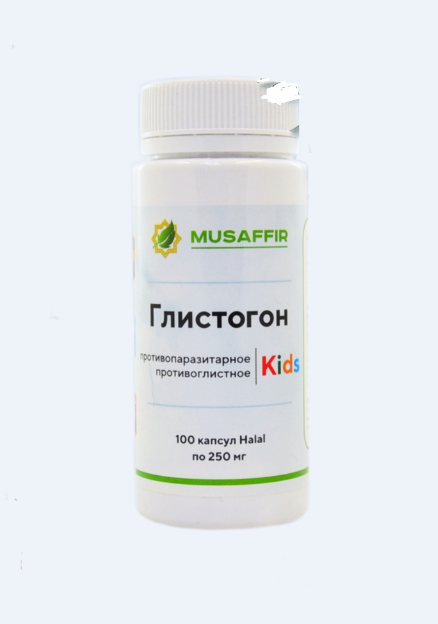 MUSAFIR Глистогон Kids 100 капсул