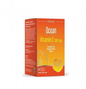 Ocean Vitamin C 500 mg 60 kapsul "ORZAX"