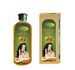 TRICHUP/ Масло для волос Амла Голд(Gold Hair oil) с миндалем 200мл