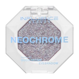 Influence Beauty Duochrome Neochrome Тени Дуохромные тон 05 голубо-розовый на коричневой подложке 1.