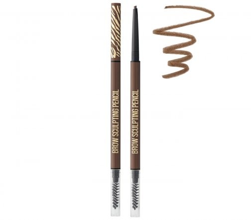 Stellary Карандаш автоматический для бровей с щеткой Brow Sculpting 03 Coffee