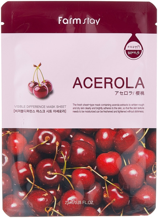 FARMSTAY Acerola тканевая маска